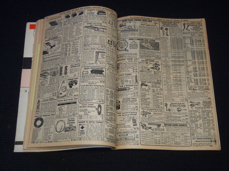1969-1970 AUTOMOTIVE PARTS CATALOGUES LOT OF 2 - SOFTCOVER - J 7598