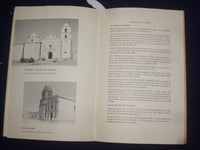 1960'S MISSIONS OF SONORA SOFTCOVER BOOK BY GEORGE G. ECKHART - J 9654