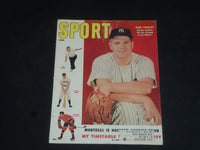 1955 APRIL SPORT MAGAZINE - BOB TURLEY COVER - SP 8487