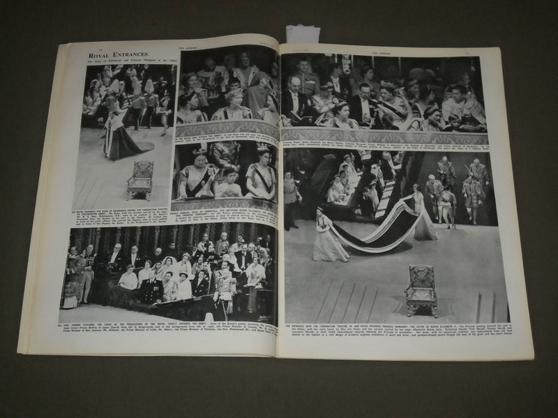 1953 JUNE 6 THE SPHERE MAGAZINE - CORONATION OF QUEEN ELIZABETH II - SP 8307