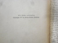 1921 RASCHI'S KOMMENTAR ZUM PENTATEUCH HARDCOVER BOOK - GERMAN TEXT - KD 8936