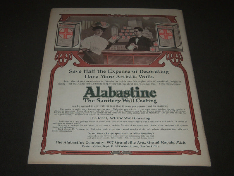 1908 MAY 2 THE SATURDAY EVENING POST MAGAZINE - OLIVER KEMP COVER - SP 839