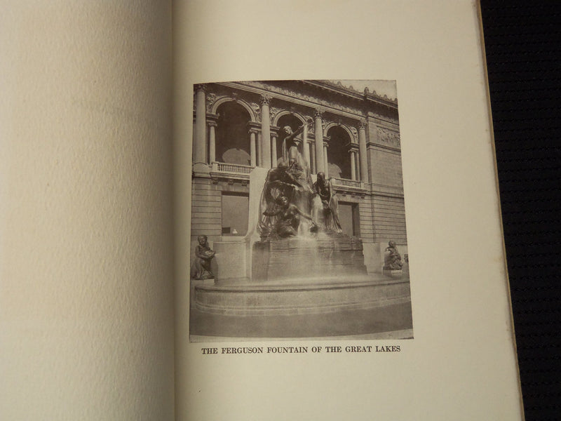 1913 FERGUSON FOUNTAIN DEDICATION OF GREAT LAKES - CHICAGO - J 7956