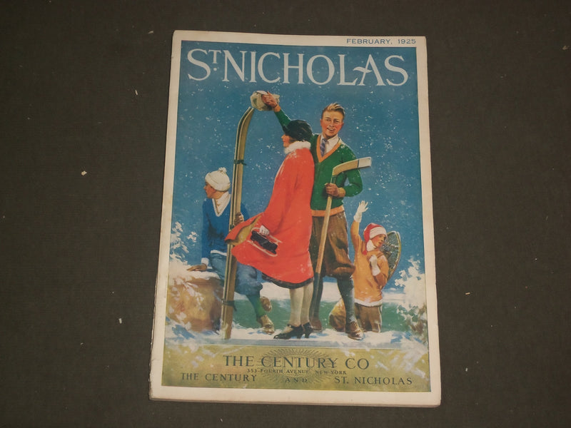 1925 FEBRUARY ST. NICHOLAS MAGAZINE - ILLUSTRATIONS, STORIES & ADS - B 4641