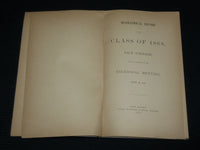 1878 YALE COLLEGE CLASS OF 1868 DECENNIAL MEETING - SOFTCOVER - J 6880