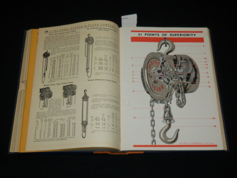 1943 THE PAGE STEELE AND FLAGG CO. CATALOGUE - NEW HAVEN CONNECTICUT - KD 6301