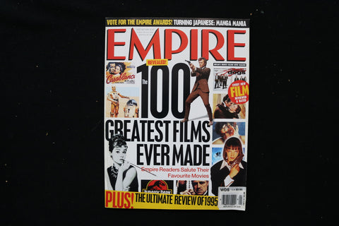 1996 JANUARY EMPIRE MAGAZINE - 100 GREATEST FILMS EVER MADE COVER - E 24142
