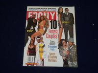 2004 FEBRUARY EBONY MAGAZINE - 10 HOTTEST COUPLES COVER - SP 9541