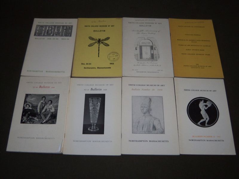 1929-1960 SMITH COLLEGE MUSEUM OF ART BULLETINS LOT OF 23 - NORTHAMPTON - O 2673