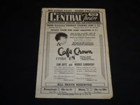 1942 CENTRAL THEATRE PROGRAMS LOT OF 3 ISSUES - PASSAIC, NEW JERSEY - J 5801