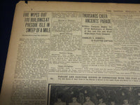 1909 JUNE 8 THE BOSTON HERALD NEWSPAPER - PRESQUE ISLE FIRE - BH 382