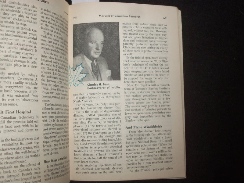 1960 DECEMBER SCIENCE DIGEST MAGAZINE - RUBBER VALVE HEART - J 9988