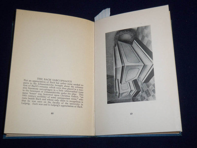 1935 BACH'S LIFE AS HE LIVED IT HARDCOVER BOOK BY T. SCOTT BUHRMAN - KD 1378P