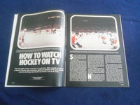 1981 JANUARY NHL GOAL MAGAZINE - KEN LINSEMAN COVER - F 253N