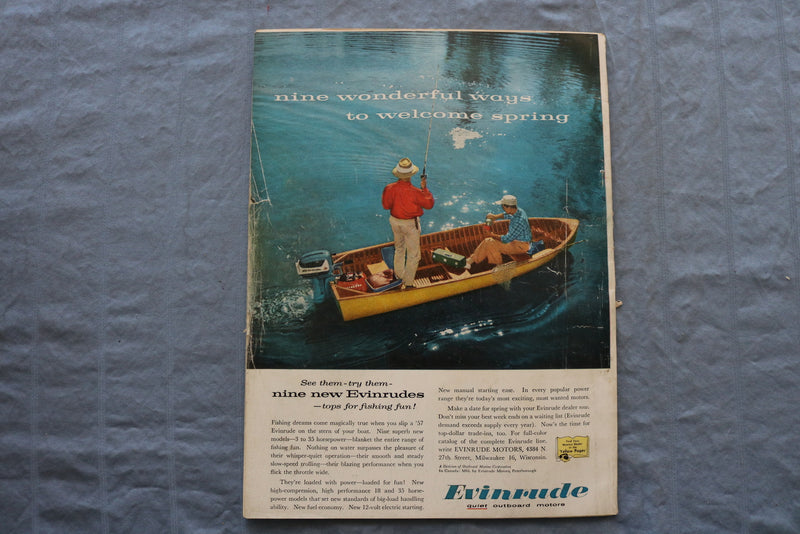 1957 MARCH TRUE MAGAZINE - THE INCREDIBLE IMPERSONATOR COVER - SP 4922H