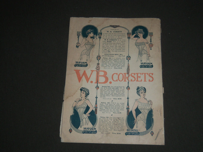 1906 SEPTEMBER MCCALL'S MAGAZINE - GREAT FASHION ILLUSTRATIONS & ADS - ST 5372