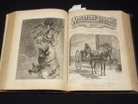 1870 JAN-JUNE APPLETON'S JOURNAL BOUND VOLUME NO. 3 - ILLUSTRATIONS - KD 7462H