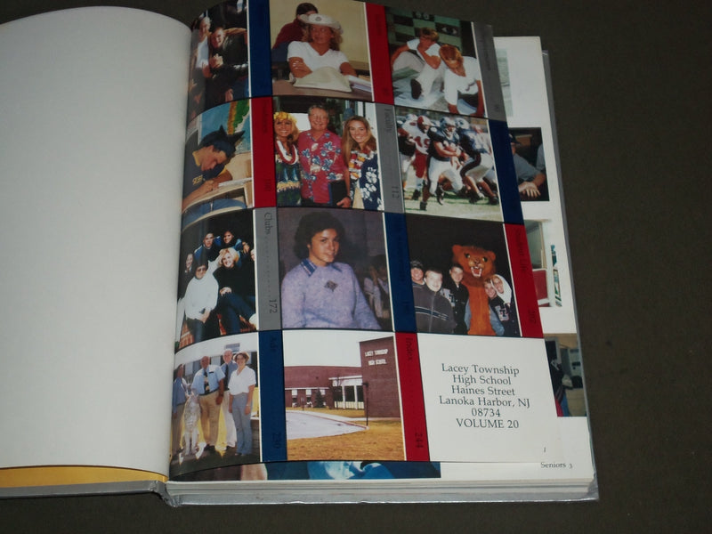 2001 NEW HORIZONS LACEY TOWNSHIP HIGH SCHOOL YEARBOOK - LANOKA NJ - YB 1094