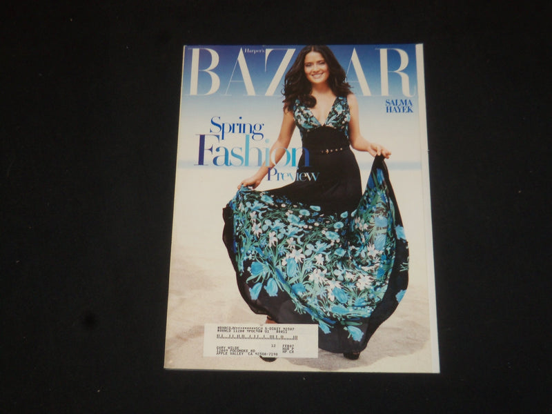 2006 FEBRUARY HARPER'S BAZAAR MAGAZINE - SELMA HAYEK COVER - SP 5888