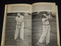 1946 GOLF AFTER FORTY HARDCOVER BOOK BY H. A. HATTSTROM - NICE PHOTOS - KD 7701