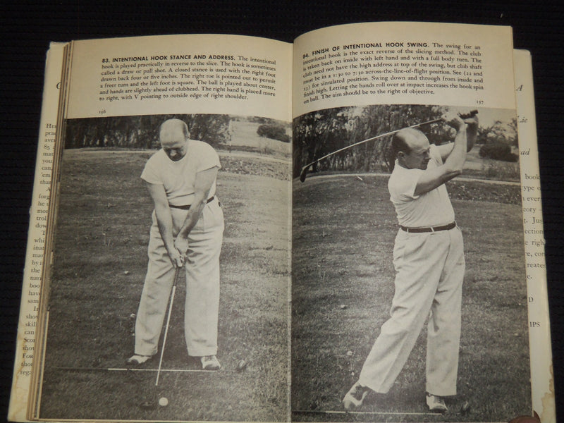 1946 GOLF AFTER FORTY HARDCOVER BOOK BY H. A. HATTSTROM - NICE PHOTOS - KD 7701