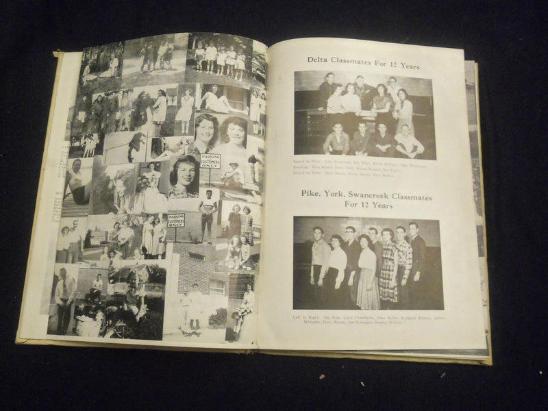 1950 THE DEL-HI DELTA HIGH SCHOOL YEARBOOK - DELTA, OHIO - YB 2750