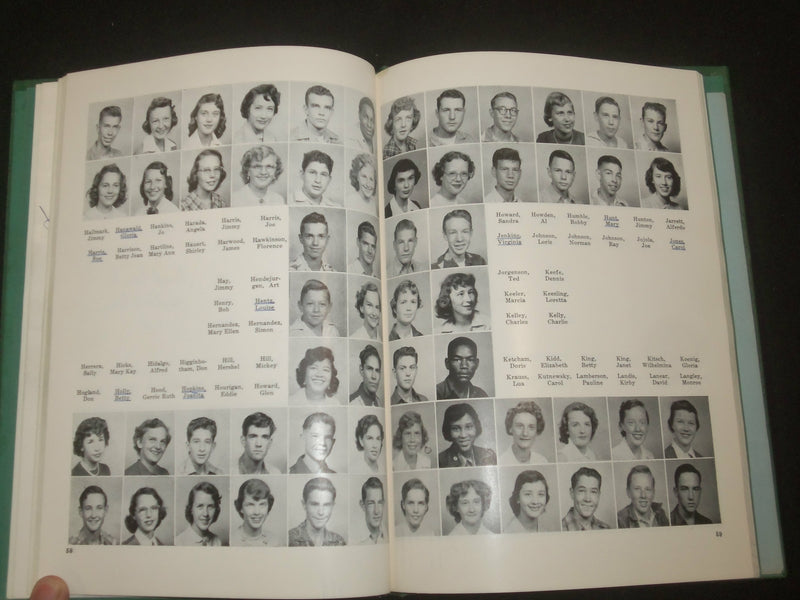 1953 ALBUQUERQUE HIGH SCHOOL YEARBOOK - ALBUQUERQUE, NEW MEXICO - YB 2218