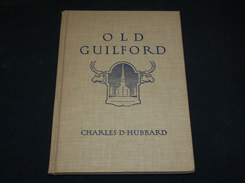 1961 OLD GUIFORD HARDCOVER BOOK BY CHARLES D. HUBBARD - KD 6028