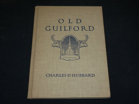 1961 OLD GUIFORD HARDCOVER BOOK BY CHARLES D. HUBBARD - KD 6028
