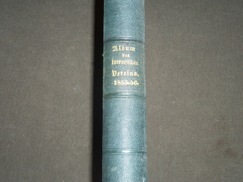 1855-1856 ALBUM DES LITERARISCHEN VEREINS IN NURNBERG GERMAN BOOK - KD 5802