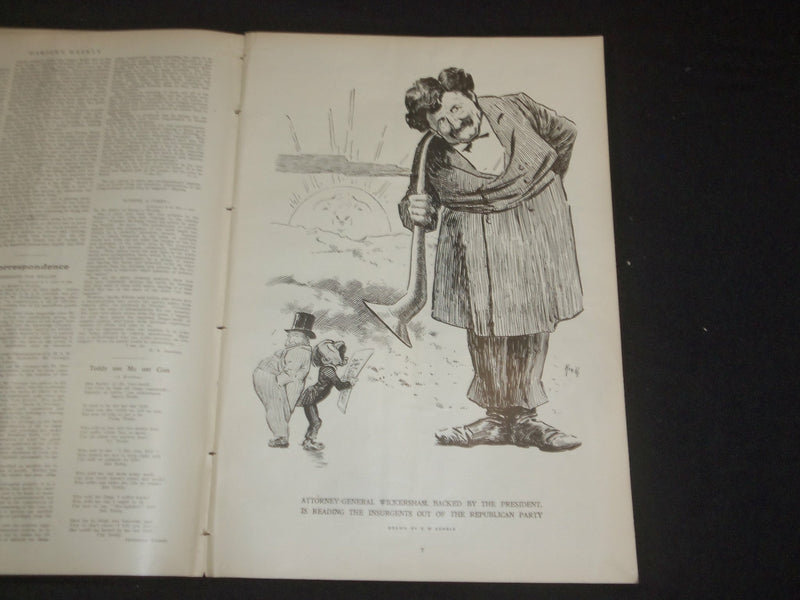 1910 MAY 28 HARPER'S WEEKLY MAGAZINE - NEW ENGLAND INDUSTRIAL NUMBER - ST 6370