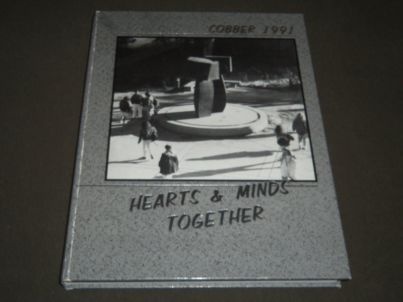 1991 COBBER CONCORDIA COLLEGE YEARBOOK - MOORHEAD MN - GREAT PHOTOS - YB 1081