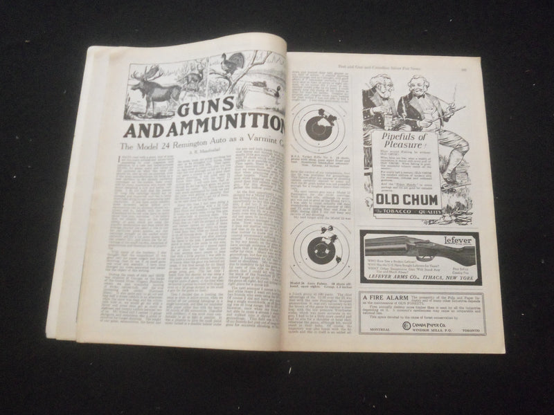 1927 SEPETMBER ROD AND GUN MAGAZINE - NICE COVER, ARTICLES & PHOTOS - SP 6377G