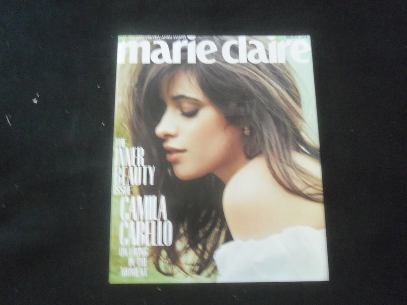 2018 HOLIDAY MARIE CLAIRE MAGAZINE - CAMILA CABELLO 2-SIDED COVER - ST 734F