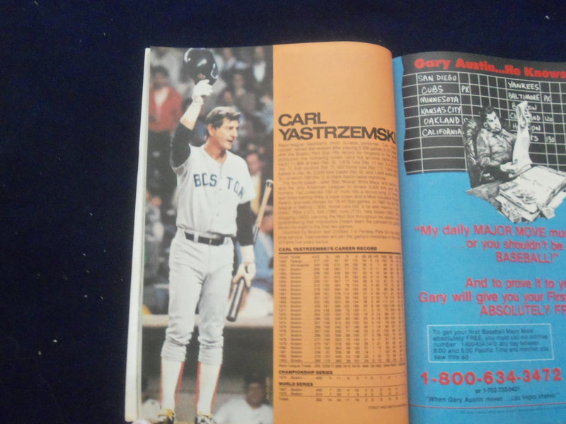 1984 STREET AND SMITH'S BASEBALL MAGAZINE - DALE MURPHY COVER - SP 1523K