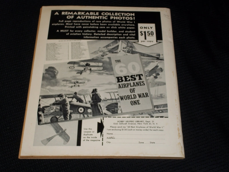 1960 WINTER AIR PROGRESS MAGAZINE - CONVAIR DESIGNS FRONT COVER - E 5321