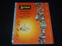 1957 AETNA BALL & ROLLER BEARING COMPANY GENERAL CATALOG NO. 182 - KD 3912T