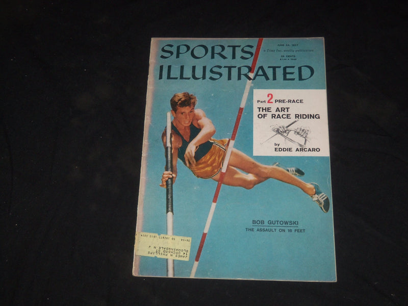 1957 JUNE 24 SPORTS ILLUSTRATED MAGAZINE - BOB GUTOWSKI - SP 8838