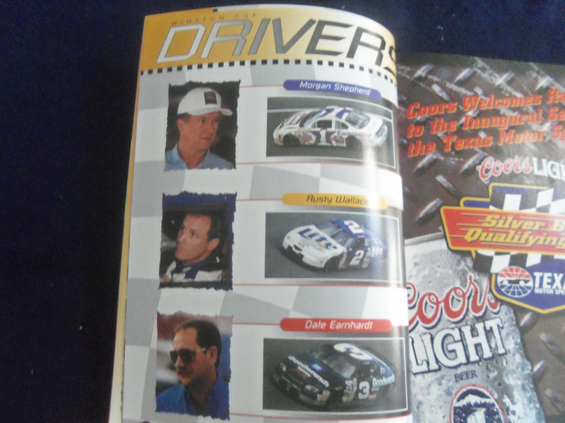 1997 APRIL TEXAS MOTOR SPEEDWAY COLLECTOR'S EDITION MAGAZINE - SP 3804Y