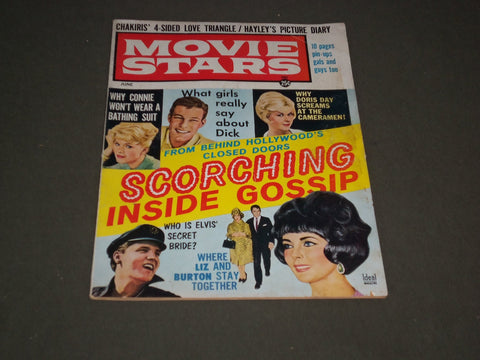 1963 JUNE MOVIE STARS MAGAZINE- DORIS DAY, LIZ & RICHARD BURTON, & MORE -SP 2790