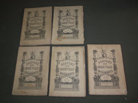 1882 HARPER'S MONTHLY MAGAZINE - LOT OF 11 - STORIES & ILLUSTRATIONS - WR 700F