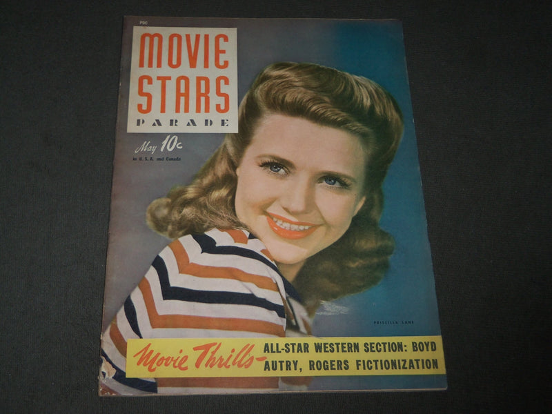 1942 MAY MOVIE STARS PARADE MAGAZINE - PRISCILLA LANE - GREAT PHOTOS - J 3402