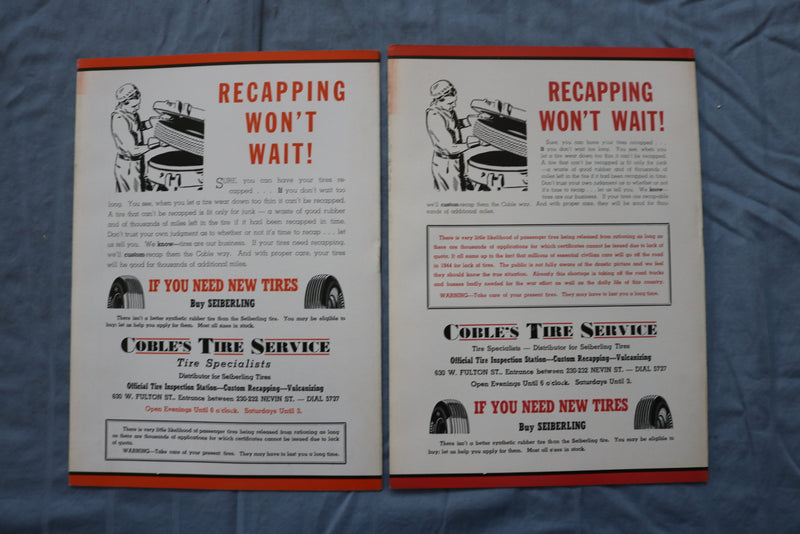 1942-1944 LANCASTER MOTORIST MAGAZINE - LOT OF 18 - O 3736