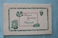 1942 SEASON'S GREETINGS FROM PLYMOUTH - FOLD-OUT - K 3438