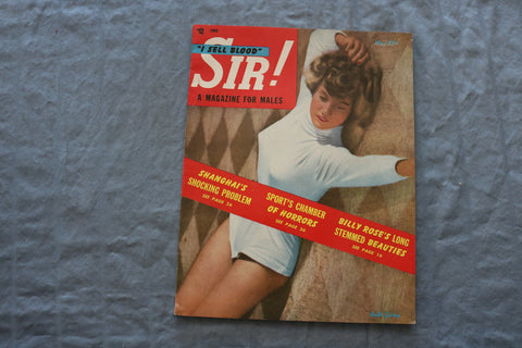 1950 MAY SIR! MAGAZINE - RUTH JASSY COVER - SP 1197A