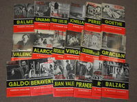 1962-1970 UN AUTOR EN UN LIBRO BIBLIOGRAFICA ESPANOLA BOOK LOT OF 35 - KD 6R
