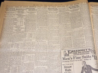 1917 JUNE 16 NEW YORK TIMES - EMMA GOLDMAN AND A. BECKMAN BEHIND BARS - NT 7797