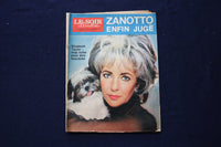 1972 DECEMBER 21 LE SOIR MAGAZINE - ELIZABETH TAYLOR - FRENCH COVER - E 23624