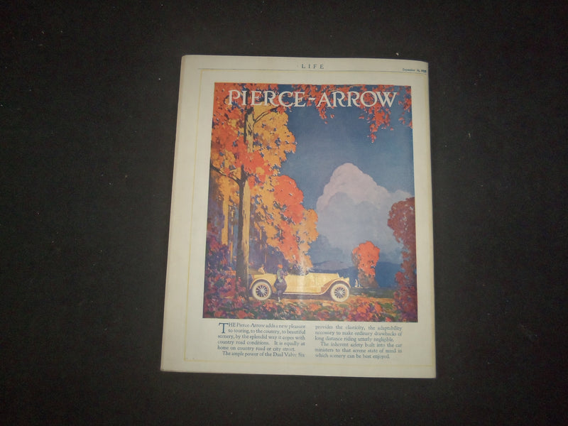 1920 SEPTEMBER 16 LIFE MAGAZINE - HOLY SMOKE - L 771H