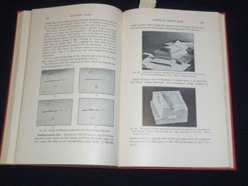 1949 PRINCIPLES OF ELECTRIC POWER TRANSMISSION BOOK BY L. F. WOODRUFF - KD 4270I